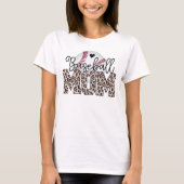 Baseball Ma Tee Shirt Vrouwen Baseball T Shirt (Voorkant)