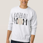 Baseball Ma Unisex Sweatshirt (Voorkant)