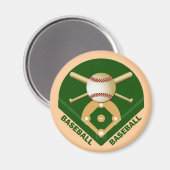 BASEBALL MAGNEET (Voorkant / Achterkant)