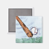BASEBALL MAGNEET (Voorkant / Achterkant)