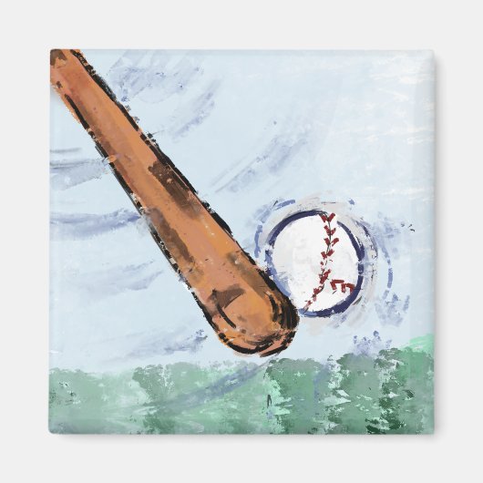 BASEBALL MAGNEET (Voorkant)