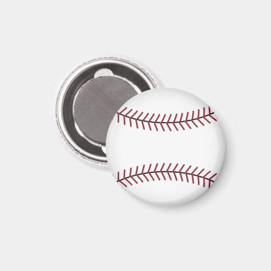 Baseball magneet cadeau (Voorkant / Achterkant)