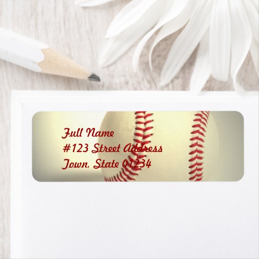 Baseball Mailing Labels (Insitu)