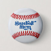 Baseball Mam Gift Button (Voorkant)