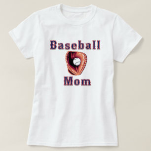 Baseball Mam...met een Caffeine met naam T-shirt