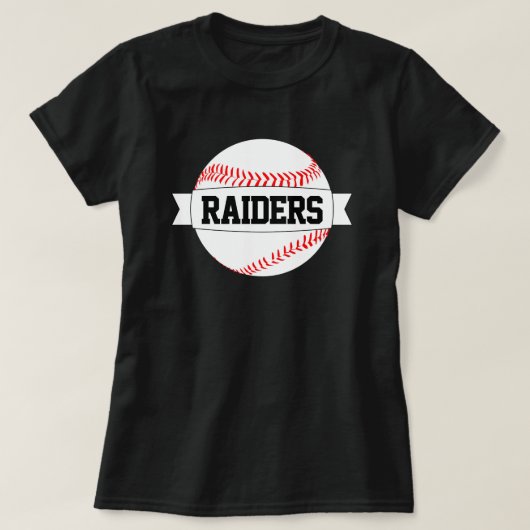Baseball-mam of Fan Custom Team en Player Name T-shirt (Design voorkant)