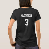 Baseball-mam of Fan Custom Team en Player Name T-shirt (Achterkant)
