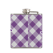 Baseball Mam Roestvrijstalen heupkolf Heupfles (Achterkant)