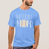 Baseball Mam Unisex Short Sleeve T-shirt (Voorkant)