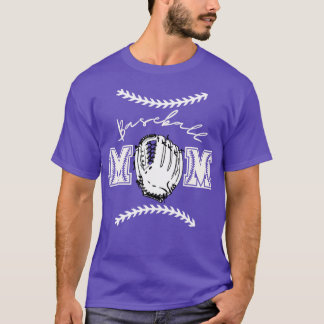 Baseball mama 6 t-shirt