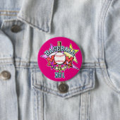 Baseball mama Badge Ronde Button 7,6 Cm (In situ)