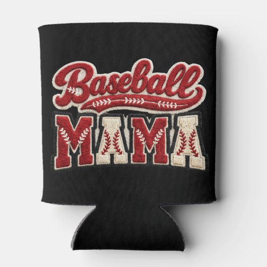 Baseball Mama Blikjeskoeler (Achterkant)