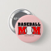 Baseball mama Button (Voorkant /achterkant)