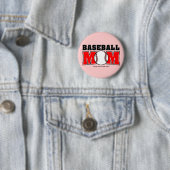 Baseball mama Button (In situ)