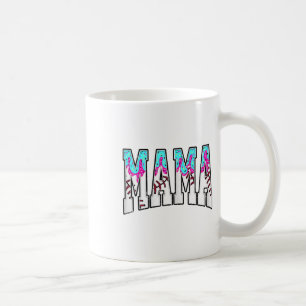 Baseball Mama Coquette Bow Game Day Baseball Mama Koffiemok