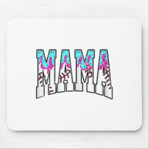 Baseball Mama Coquette Bow Game Day Baseball Mama  Muismat