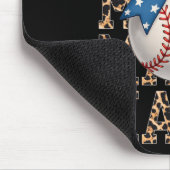 Baseball Mama Game Day Baseball Verenigde Staten 4 Muismat (Hoek)