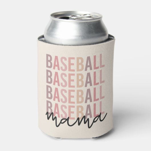Baseball Mama | Giften van honkbal mam Blikjeskoeler (Blikje Voorkant)
