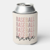 Baseball Mama | Giften van honkbal mam Blikjeskoeler (Blikje Achterkant)