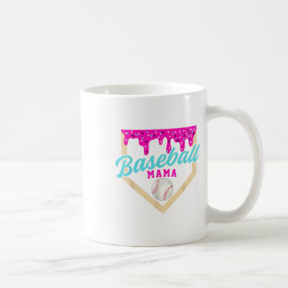 Baseball Mama Home Bord Ice Cream Drip Met Sprin Koffiemok