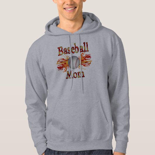 Baseball mama hoodie (Voorkant)