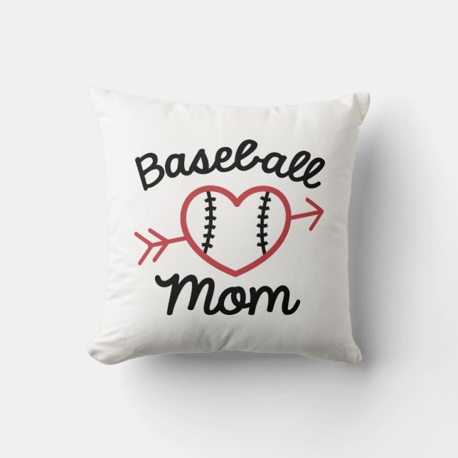 Baseball mama kussen (Voorkant)
