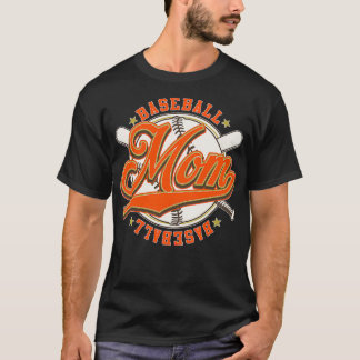 Baseball-mama-serie komt overeen t-shirt
