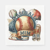 Baseball mama servet (Voorkant)