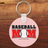 Baseball mama Sleutelhanger (Voorkant)