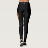 Baseball mama Softball Mama Moederdag Leggings (Achterkant)