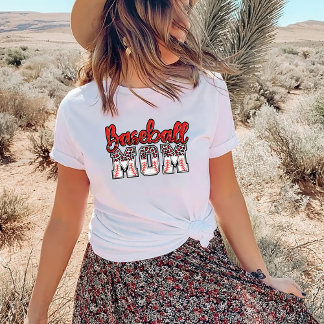 Baseball Mama Sublimation, Baseball T-shirt