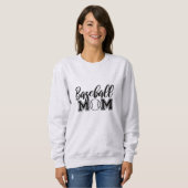 Baseball mama Sweatshirt (Voorkant volledig)