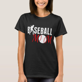 Baseball mama t-shirt