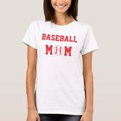 Baseball mama t-shirt (Voorkant)