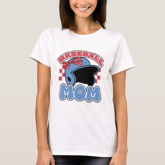 Baseball mama t-shirt (Voorkant)