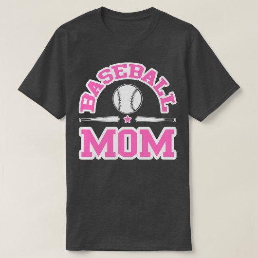 Baseball mama t-shirt (Design voorkant)