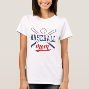 Baseball mama t-shirt
