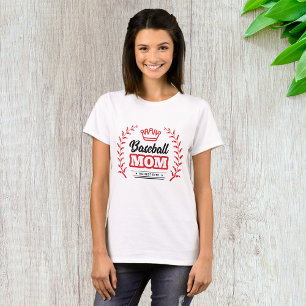 Baseball mama t-shirt