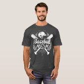 Baseball mama t-shirt (Voorkant volledig)