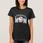 Baseball mama t-shirt (Voorkant)