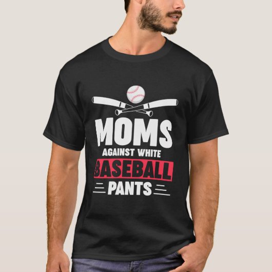 Baseball mama t-shirt (Voorkant)