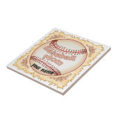 Baseball mama tegeltje (Zijkant)