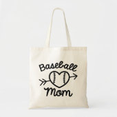 Baseball mama tote bag (Voorkant)