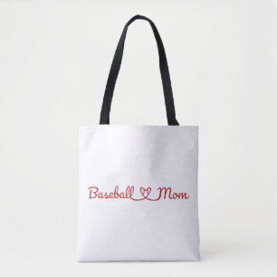 Baseball mama tote bag