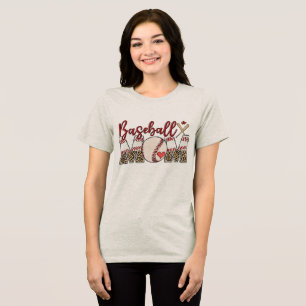 Baseball mama Tri-Blend shirt