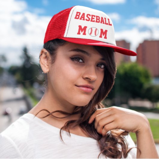 Baseball mama trucker pet