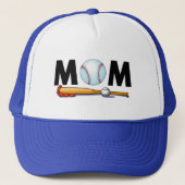 Baseball mama trucker pet (Voorkant)