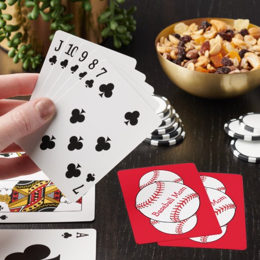 Baseball-mapspelkaarten Pokerkaarten (Insitu)