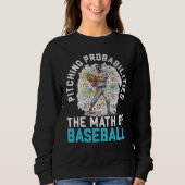 Baseball Math Teacher Mathematician Sport Baseball Trui (Voorkant)