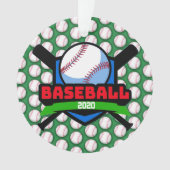 Baseball Medal Ornament (voorkant)